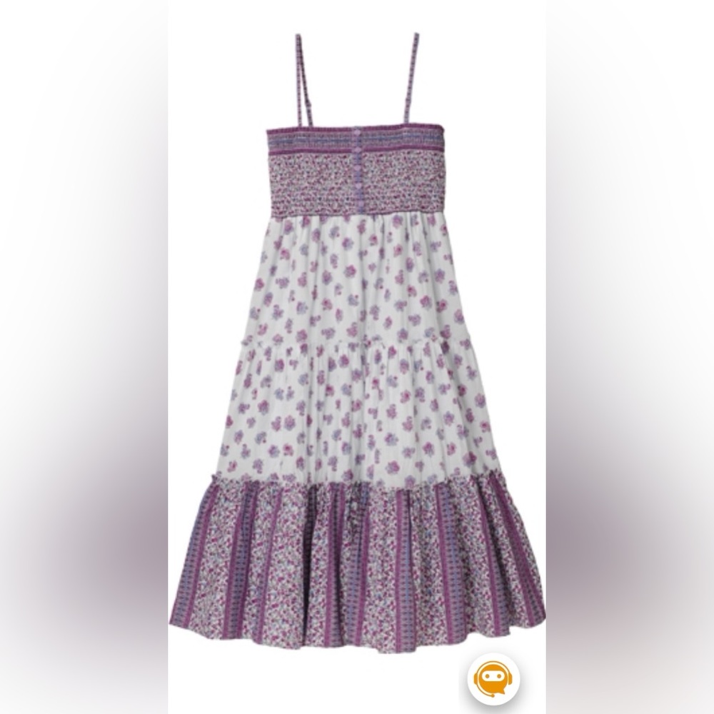 Uniqlo tunic maxi dress boho detachable strap stretch S 0